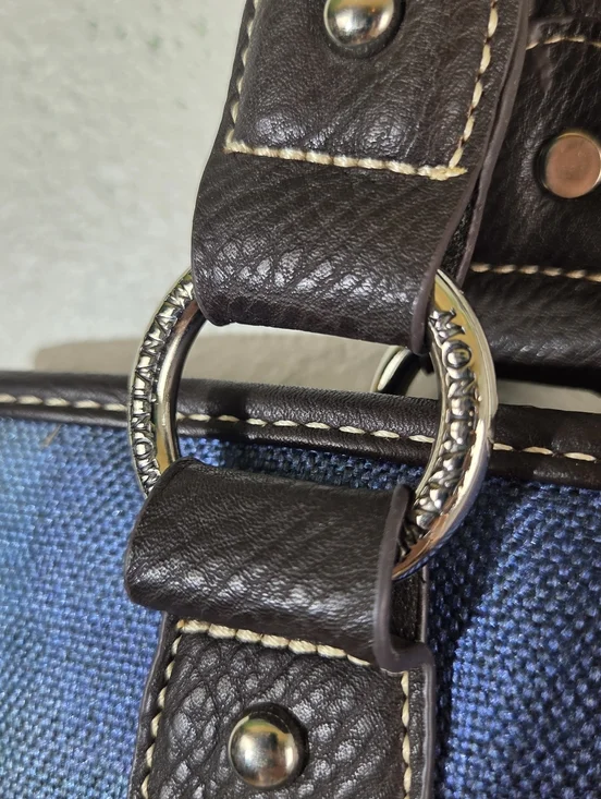 Montana West Horse Canvas Tote Bag NWT Laurie Prindle Western Cowgirl Shoulder - Picture 4 of 15